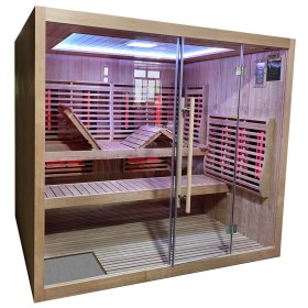 Täydellinen sauna modernilla tyylillä Tylö-kiukaalla