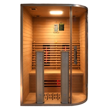 Sauna Wiwo Care infrapunasauna, jolla on trendi ja ylellisyys