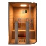 Sauna Wiwo Care infrapunasauna, jolla on trendi ja ylellisyys