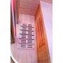 Sauna Wiwo Care infrapunasauna, jolla on trendi ja ylellisyys