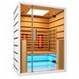 Infrapunasauna Select kahdelle henkilölle - Energiatehokas sauna- A+++