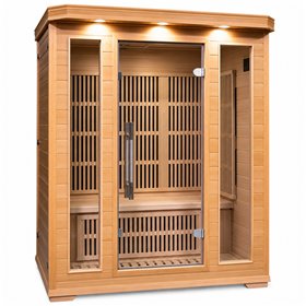 Infrapunasauna Delfi 3 hengelle - Energiatehokas sauna- A+++