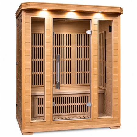 Infrapunasauna Delfi 3 hengelle - Energiatehokas sauna- A+++