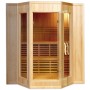 Sauna Perinteinen Vesta 4 hengelle Perinteinen sauna 4 hengelle.Koko: 2000 x 1750 x 2000 mmPuu: HemlockVä