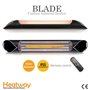 Terassilämmitin Heatway Blade Black 2500W
