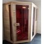 Sauna Relax Lux oikea seetri | Energiatehokas sauna| A++| 