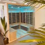 Glossy kaupallinen infrapunasauna - Energiatehokas sauna - A++